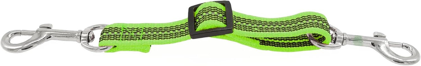 Herm. Sprenger Prong Collar Safety Clip with Reflective Stripes 6"-8" - Pack of 1 Dog Leash Safety Strap - Enhanced Durability for Secure Leash Connection - Ideal for Safe Walk and Training (Black) - Image 9