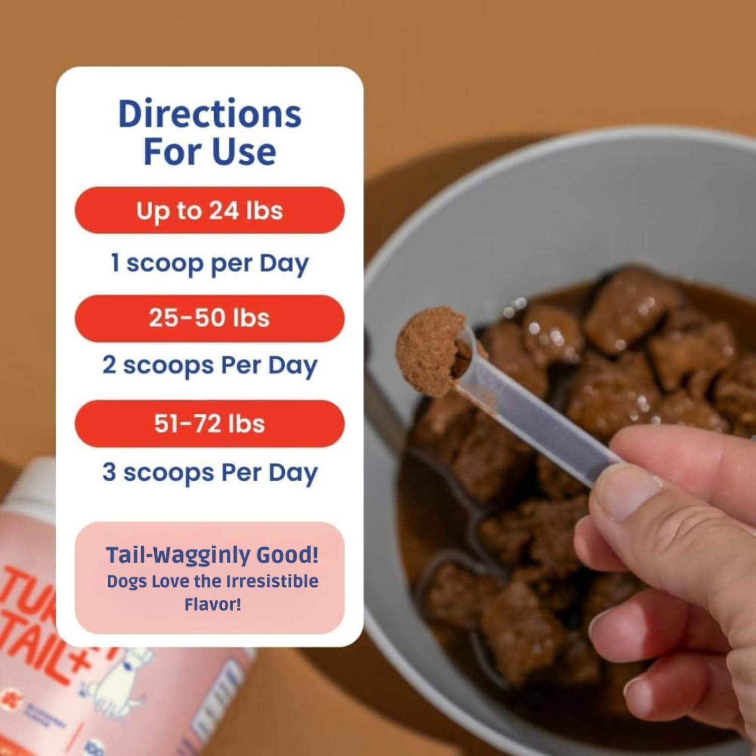 Grain free and gluten free functional mushroom supplement for dogs of all sizes