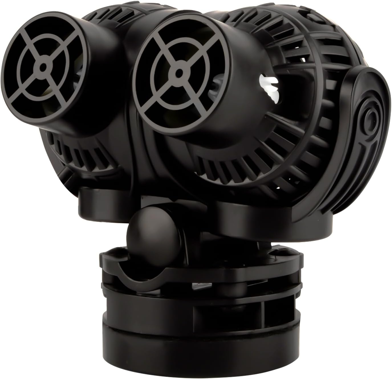 FREESEA Magnetic Wave Maker front view showing dual adjustable pump heads on glass mount.