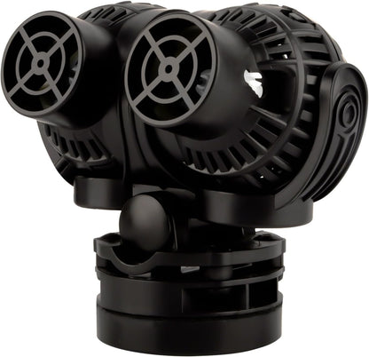 FREESEA Magnetic Wave Maker front view showing dual adjustable pump heads on glass mount.
