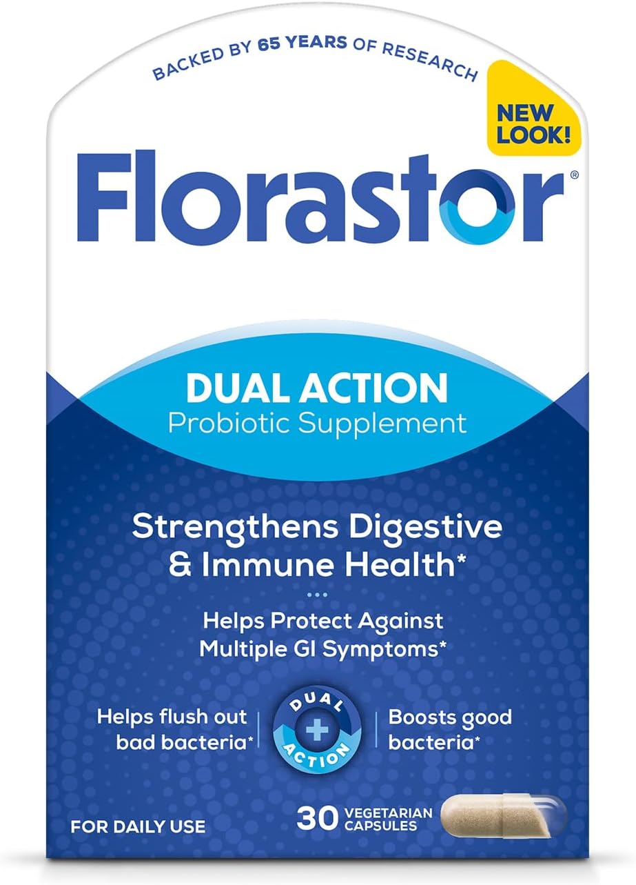 Florastor Probiotic for Digestive and Immune Health, 100 Capsules - Image 9