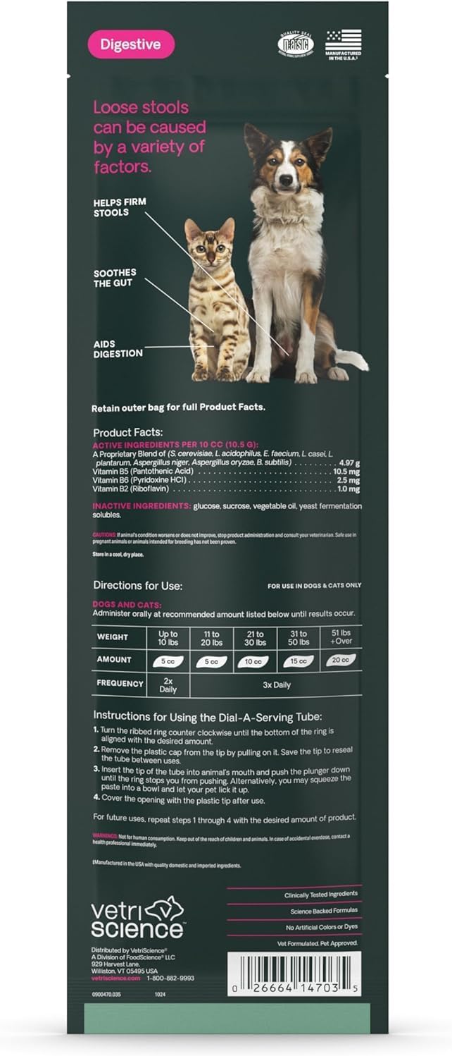 VetriScience USA imported pet supplement packaging