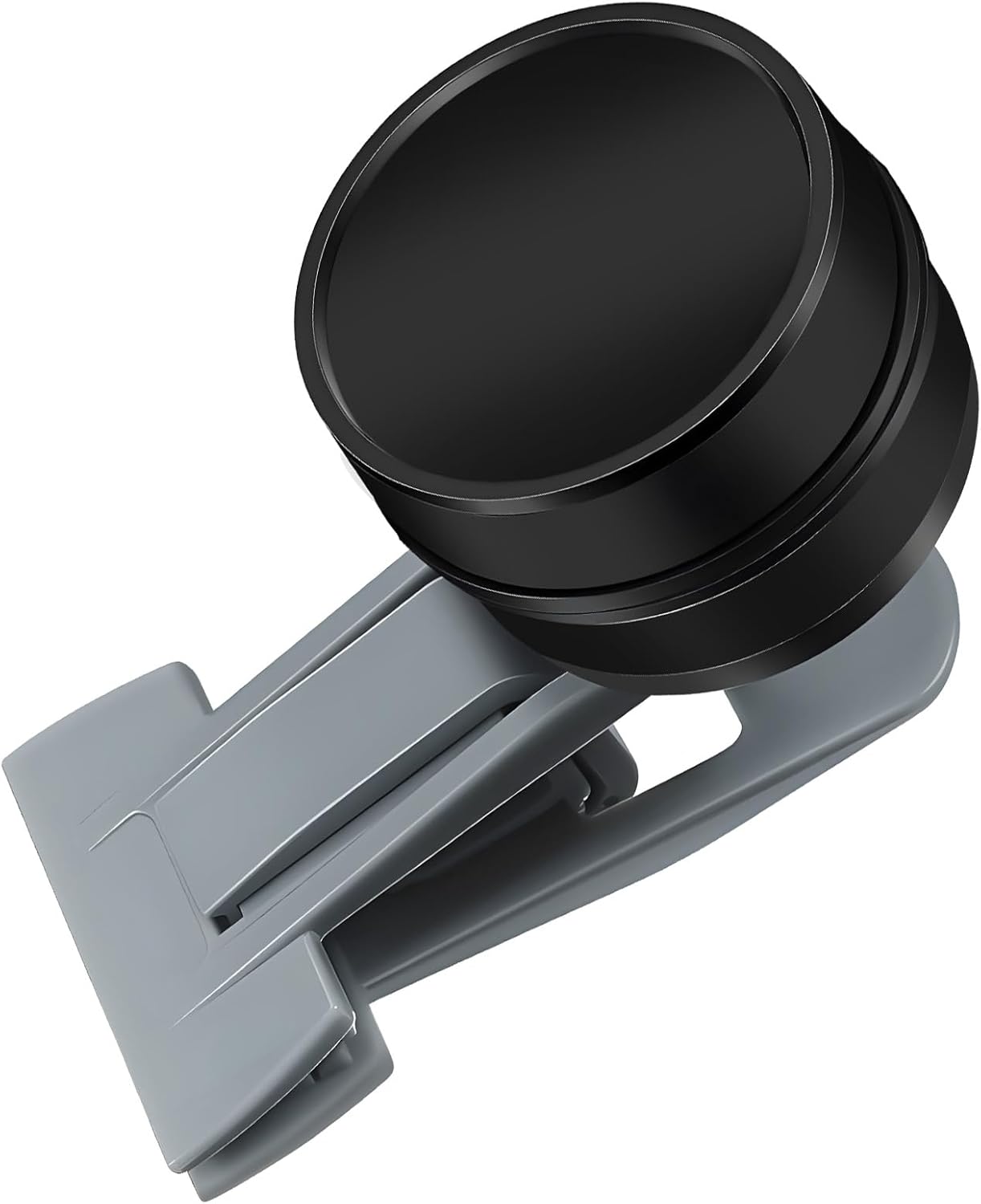 HINGTAI magnetic seaweed feeder clip front view in aquarium tank