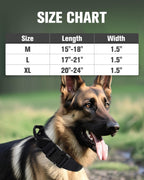 Joytale reinforced 1000D nylon dog collar close up
