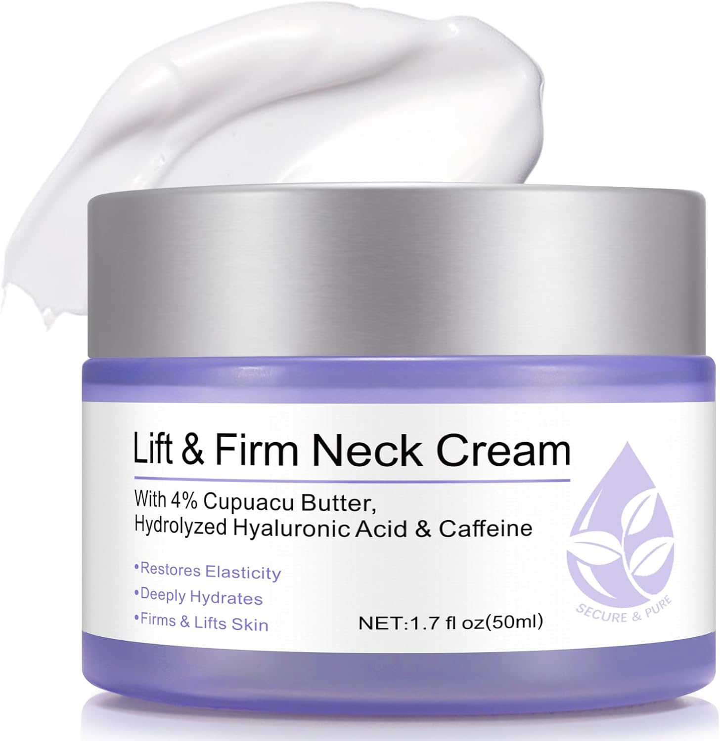 Zixaok Neck Firming and Tightening Cream jar front view