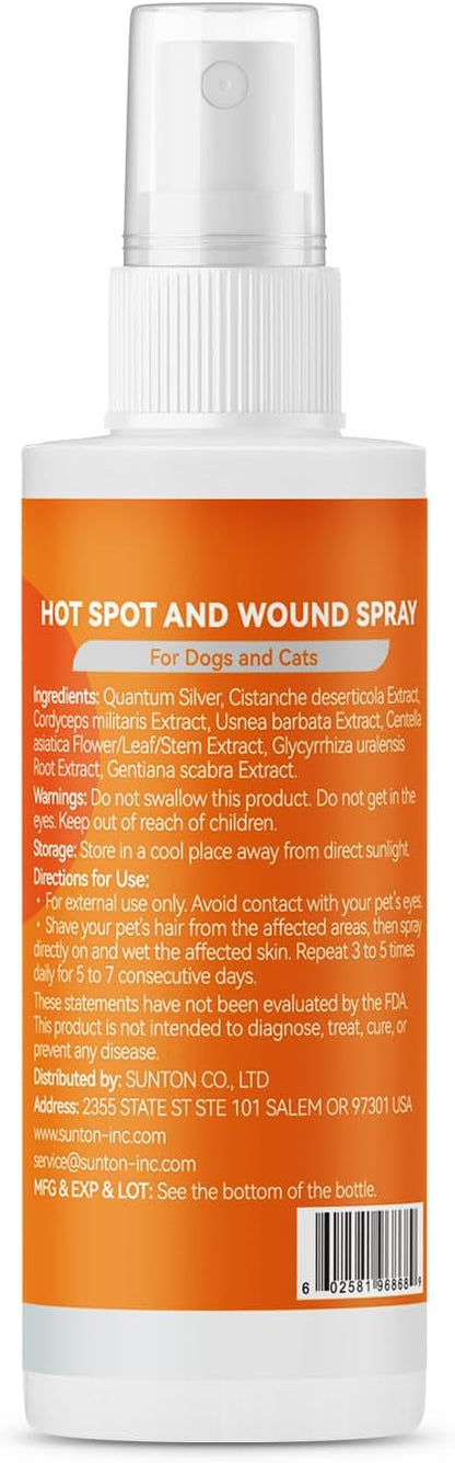 Puainta authentic premium imported pet care spray side label