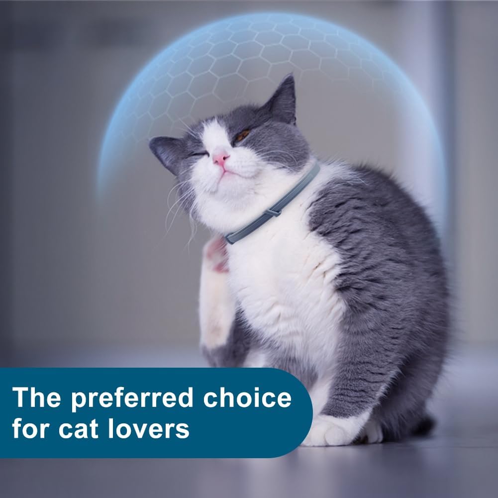Adjustable Amdeiur flea collar for cats detail