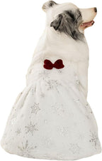 FLAdorepet Large Dog Princess Dress,Pet Christmas Holiday Wedding Princess Dress Costume Outfits for Extra Large Dogs Girl,Soft Stain Summer Pet Clothes Vest Apparel (White, 6XL) - Image 10