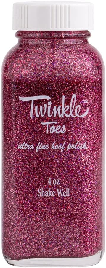 Tack Shack of Ocala Twinkle Toes Glitter Hoof Polish front view bottle