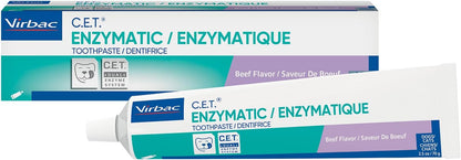 Virbac C.E.T.(R) Enzymatic Toothpaste| Tartar & Plaque Control for Fresh Breath | Pet Dental Care Toothpaste | Poultry Flavor, 2.5 oz - Image 9