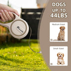 Outnwild dog leash with removable poop bag dispenser