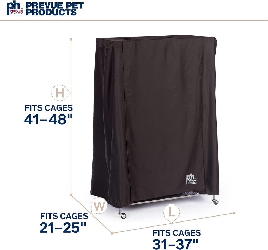 Folded Prevue bird cage cover showing lightweight material