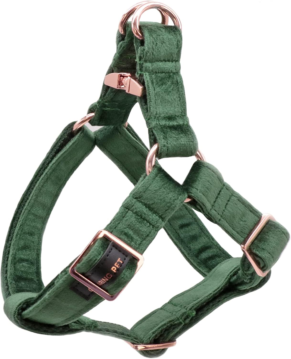Size adjustment details for Aring Pet dog halter harness