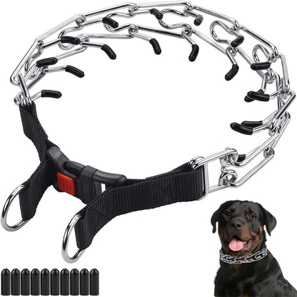 CBBPET premium imported dog behavior modification collar emphasizing the secure collar buckle attachment