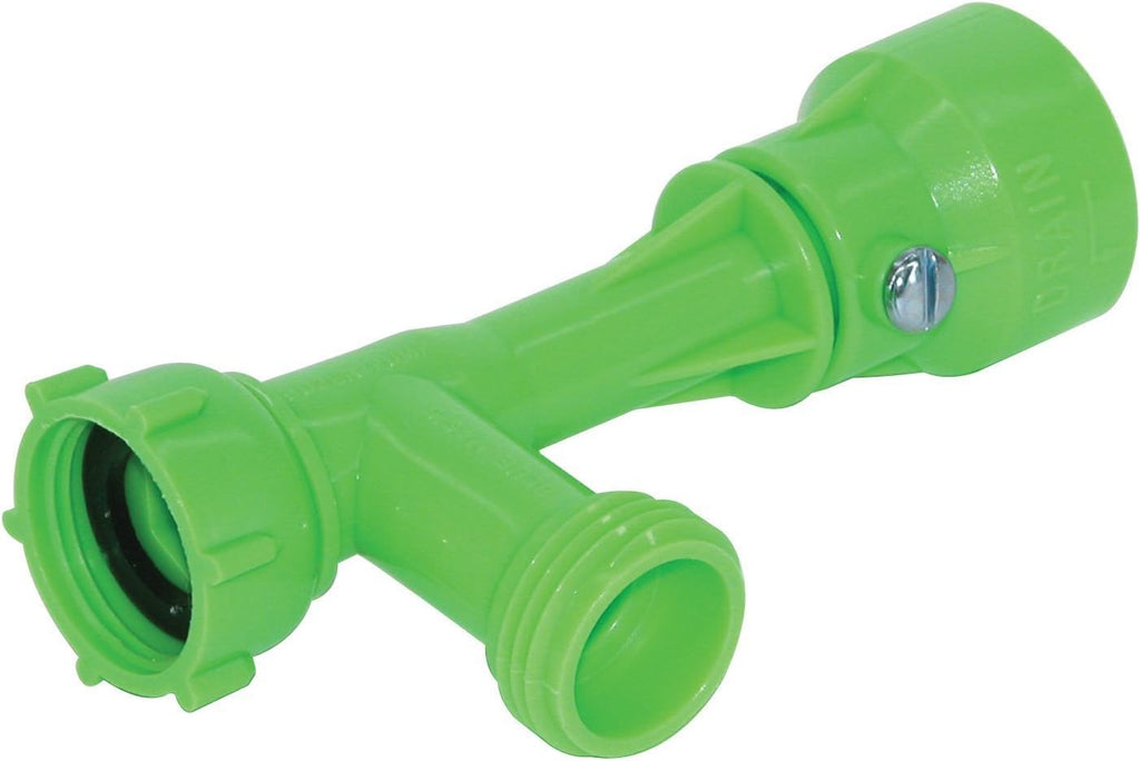 Python aquarium replacement pump front view green plastic valve