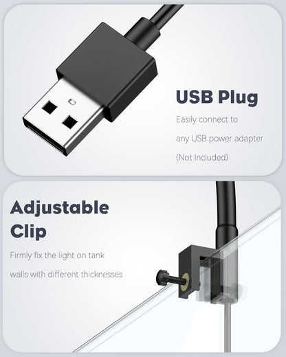Pawfly led aquarium light inline controller showing timer buttons and power settings