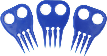 SXYH 3 Pieces Plastic Horse Mane Pulling Combs front view