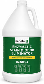 | Pet Enzymatic Stain & Odor Eliminator for Strong Odors Around the Home - Carpet Cleaner for Dog & Cat Urine - 32oz Spray - Image 9
