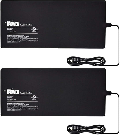 iPower 8X12 Inch Reptile Heat Pad Under Tank Heater Terrarium Warmer Heating Mat for Turtles Lizards Frogs and Other Small Animals - Image 13