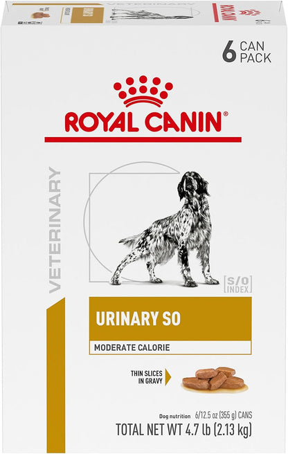 Royal Canin Veterinary Diet Canine Urinary SO Moderate Calorie Adult Thin Slices in Gravy Dog Food, 12.5 oz (Pack of 12) - Image 12