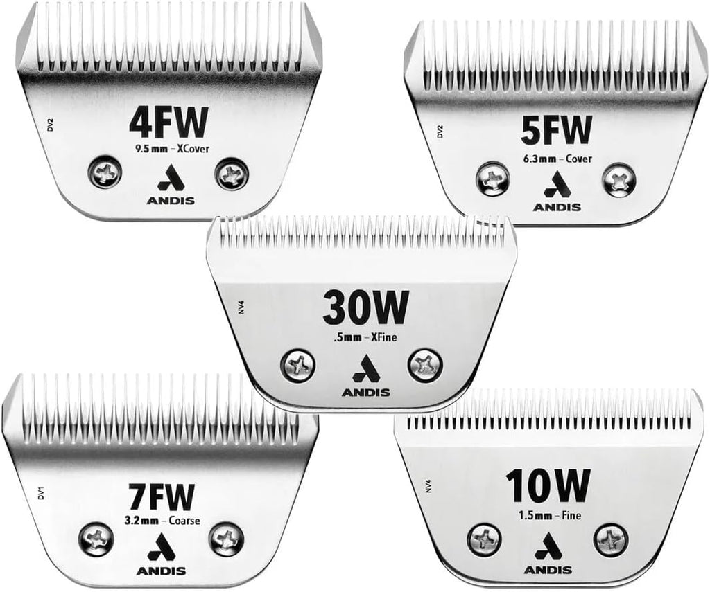 Generic Ceramic Edge wide clipper blade replacement piece placed flat on a grooming table.