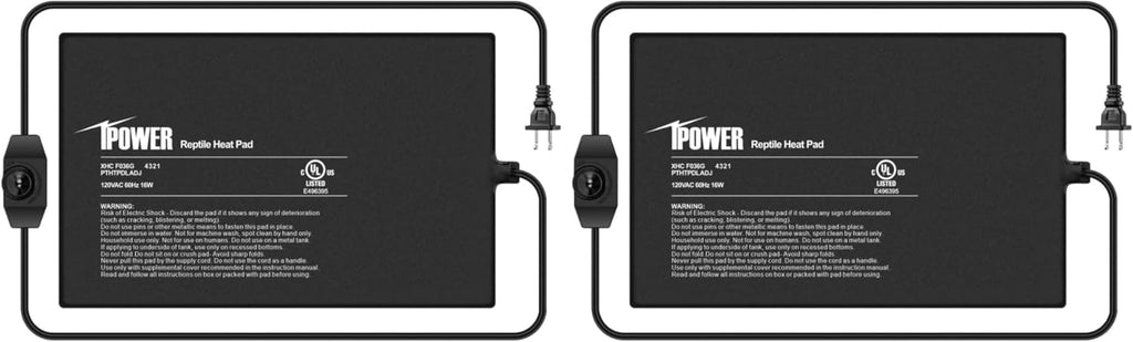 iPower reptile heating accessory setup overview