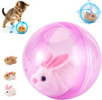 Packaging and contents of Sidmund imported interactive cat ball