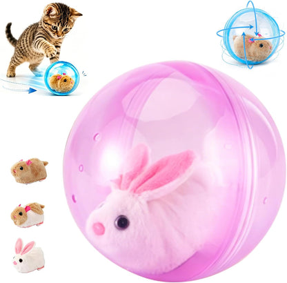 Packaging and contents of Sidmund imported interactive cat ball