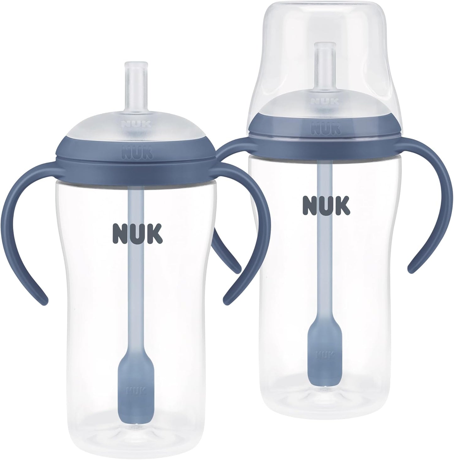 NUK Perfect Match Learner Straw Cup 8 Fluid Ounce front view