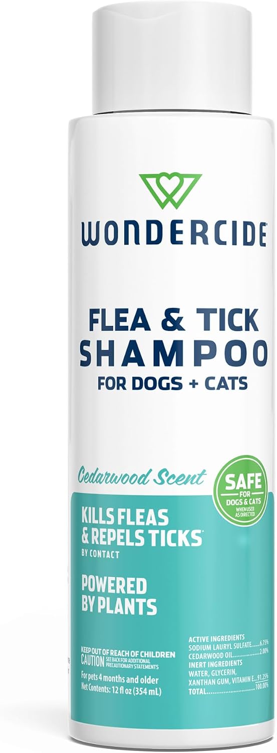 Wondercide - Flea & Tick Shampoo for Dogs and Cats - Flea and Tick Treatment with Natural Essential Oils - for Pets Over 4 Months - Powered by Plants - Rosemary - 12 Fl oz - Image 12