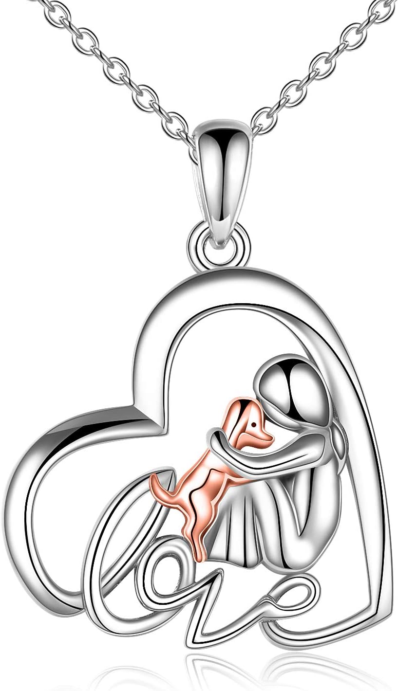 YFN imported USA sterling silver pet loss sympathy gift angle view