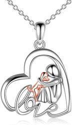 YFN imported USA sterling silver pet loss sympathy gift angle view