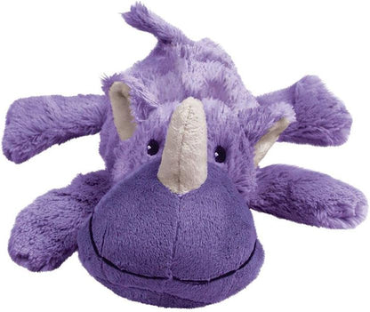 KONG plush alligator pet toy showing minimal filling design