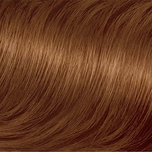 Authentic Clairol golden brown permanent hair dye kit with moisturizing oil infused formula for smooth hair texture