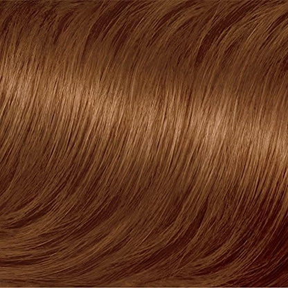 Authentic Clairol golden brown permanent hair dye kit with moisturizing oil infused formula for smooth hair texture