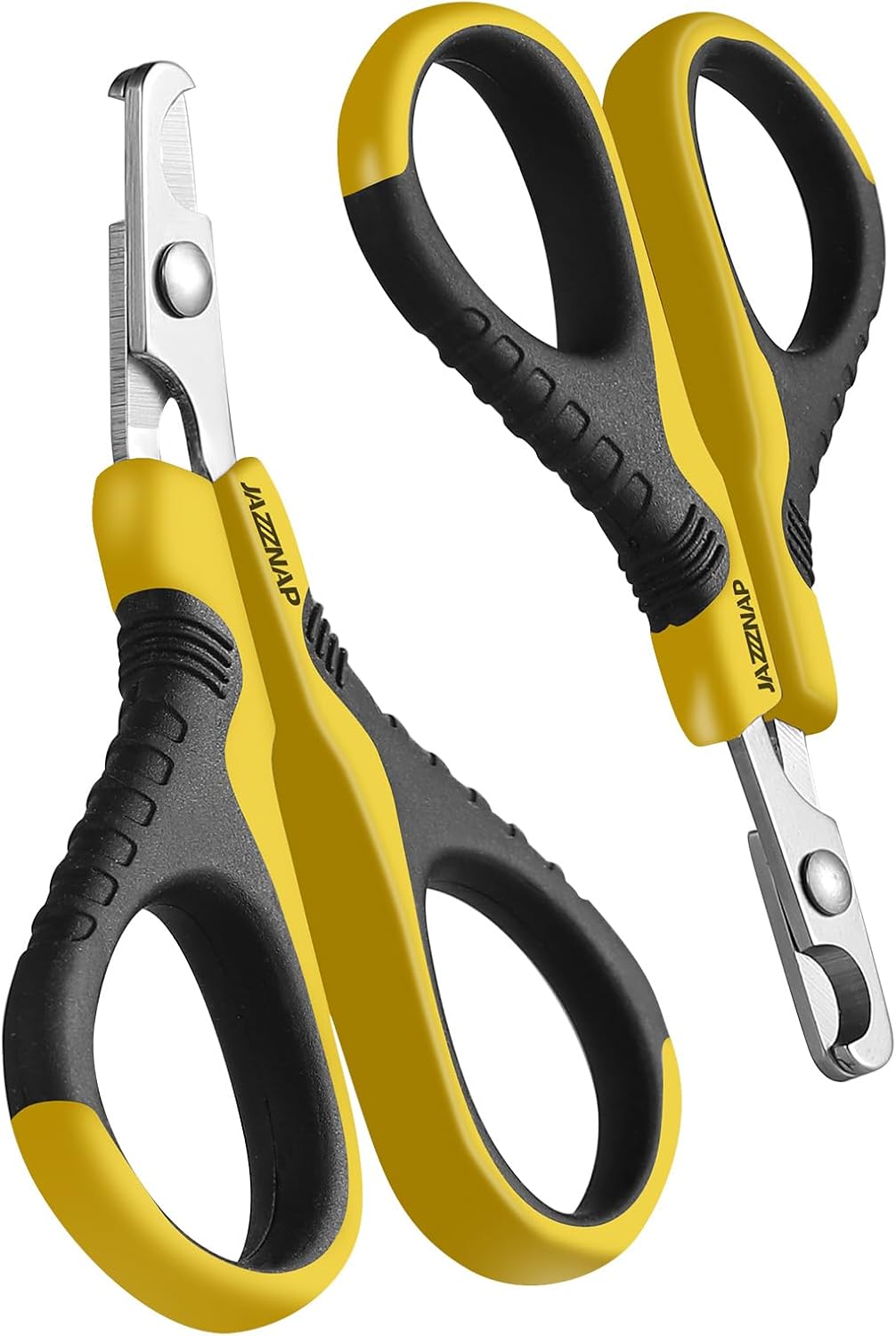 Full grooming kit setup of JAZZZNAP black pet nail clippers for small animals