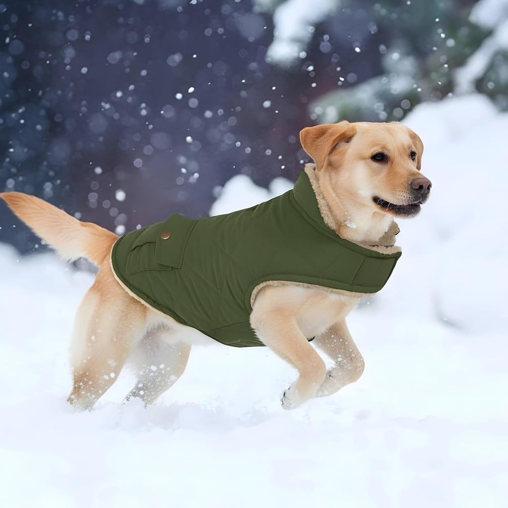 Close up of waterproof fabric texture on Asenku dog vest
