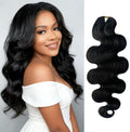 Waiw Hair body wave pre-separated crochet extensions front view