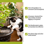 Durable polypropylene weather-resistant surface of the animal barrier