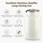 Airtight silicone seal detail on Aloxina pet food bin