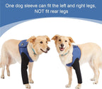 Coodeo pet wound guard showing the 2.5mm thick waterproof neoprene material close up