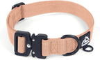 Dog Collar for Large Dogs - Adjustable, Chew Proof Nylon Collar with Metal Quick Release Buckle and D-Ring for Dog Tags (Dark Green, L) - Image 12
