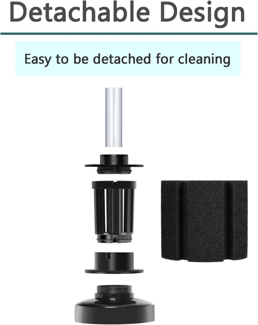 AQUANEAT small fish tank filter for betta and shrimp setups