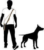ICEFANG military K9 style premium dog leash with professional grade hardware