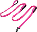 3 Handle Dog Leash, 10FT Triple Handle Reflective Stitching with Padded Traffic Handles, Heavy Duty Training Pet Lead for Control and Safety (Black) - Image 10
