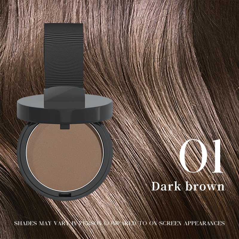 Close up of Zbmcyhcxh Hairline Powder texture and pigment