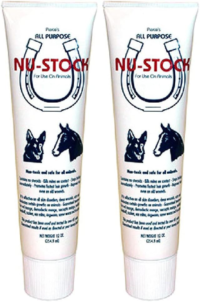 iPettie Pierce's All Purpose Nu-Stock animal ointment two pack front view