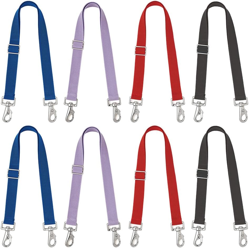 Premium Horse Blanket Sheet Leg Straps, Replacement Stretchy Belly Strap with Double Swivel Snaps, Adjustable Elastic Length from 24 to 42 Inch Winter Blanket - Image 11