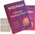 EQ Patch Infrared Warming Patches front packaging view showing 14 count box for muscle pain relief