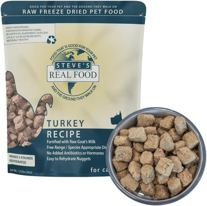 Steve's Real Food Freeze-Dried Raw Dog Food Nuggets, Beef Recipe, Grain Free, Raw Pet Food for Dogs, Made in USA, 20 oz - Image 9